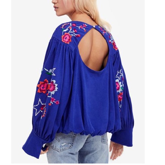 Free People Tops - FREE PEOPLE ( SM & MED ) Lita Embroidered Bell